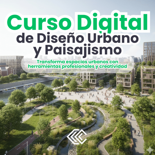 Curso Digital de Diseño Urbano y Paisajismo
