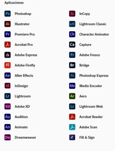 Adobe Creative Cloud Licencia Original 12 Meses