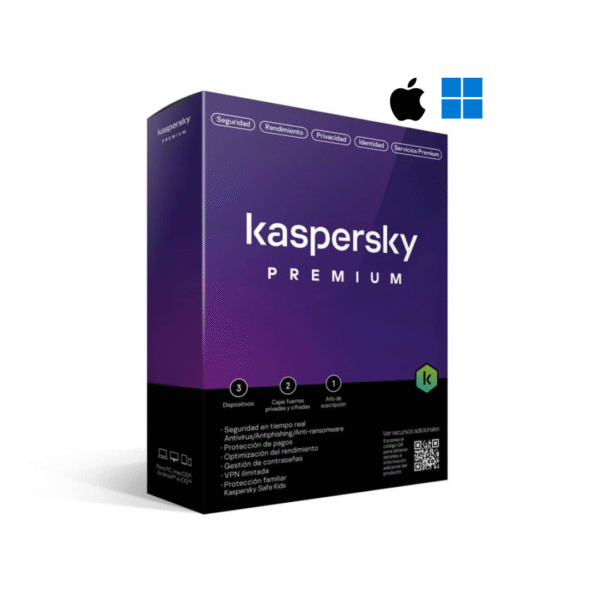 Kaspersky Premium (Total Security) 360 Días