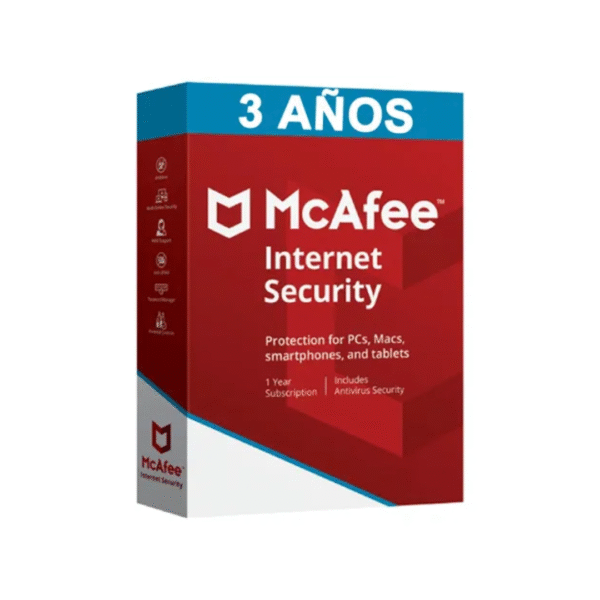 McAfee Total Protection 3 años