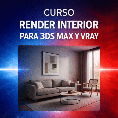 Render Interior Para 3DS Max y VRay Curso